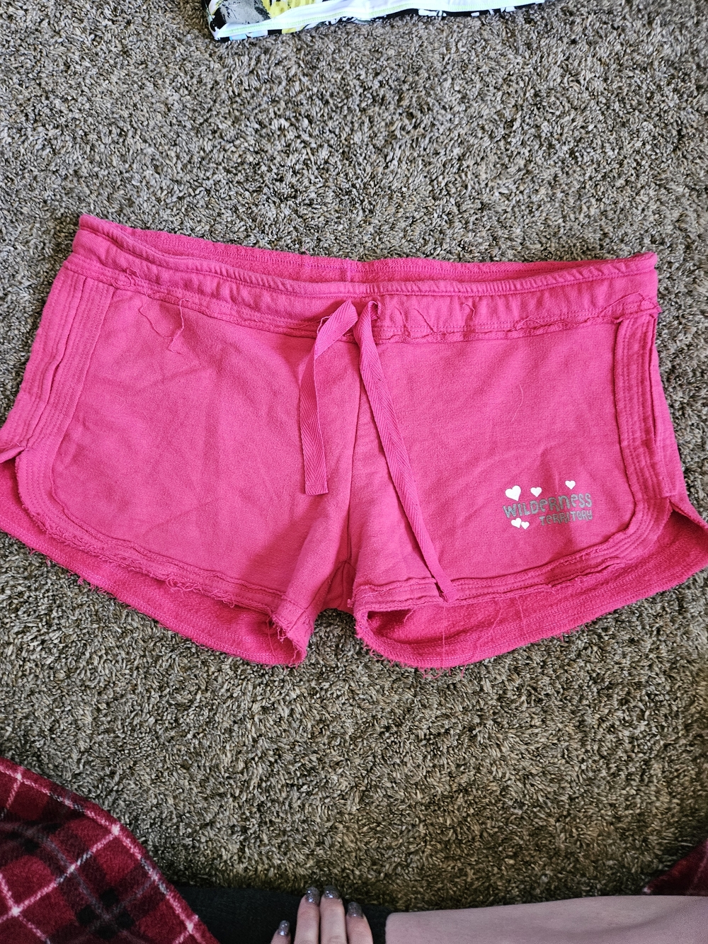 boxercraft Hot Pink Drawstring Athletic Lounge Shorts